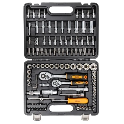 Набор инструментов 108 пр. 1/4''3/8''(6гр.)(4-22мм) ISMA ISMA-41082-5DS-м