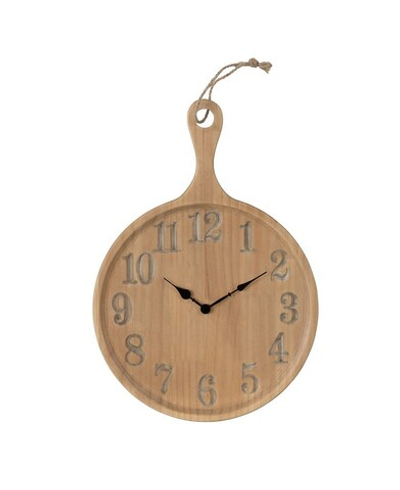 Часы "Разделочная доска" 40x4,5x57см Дерево