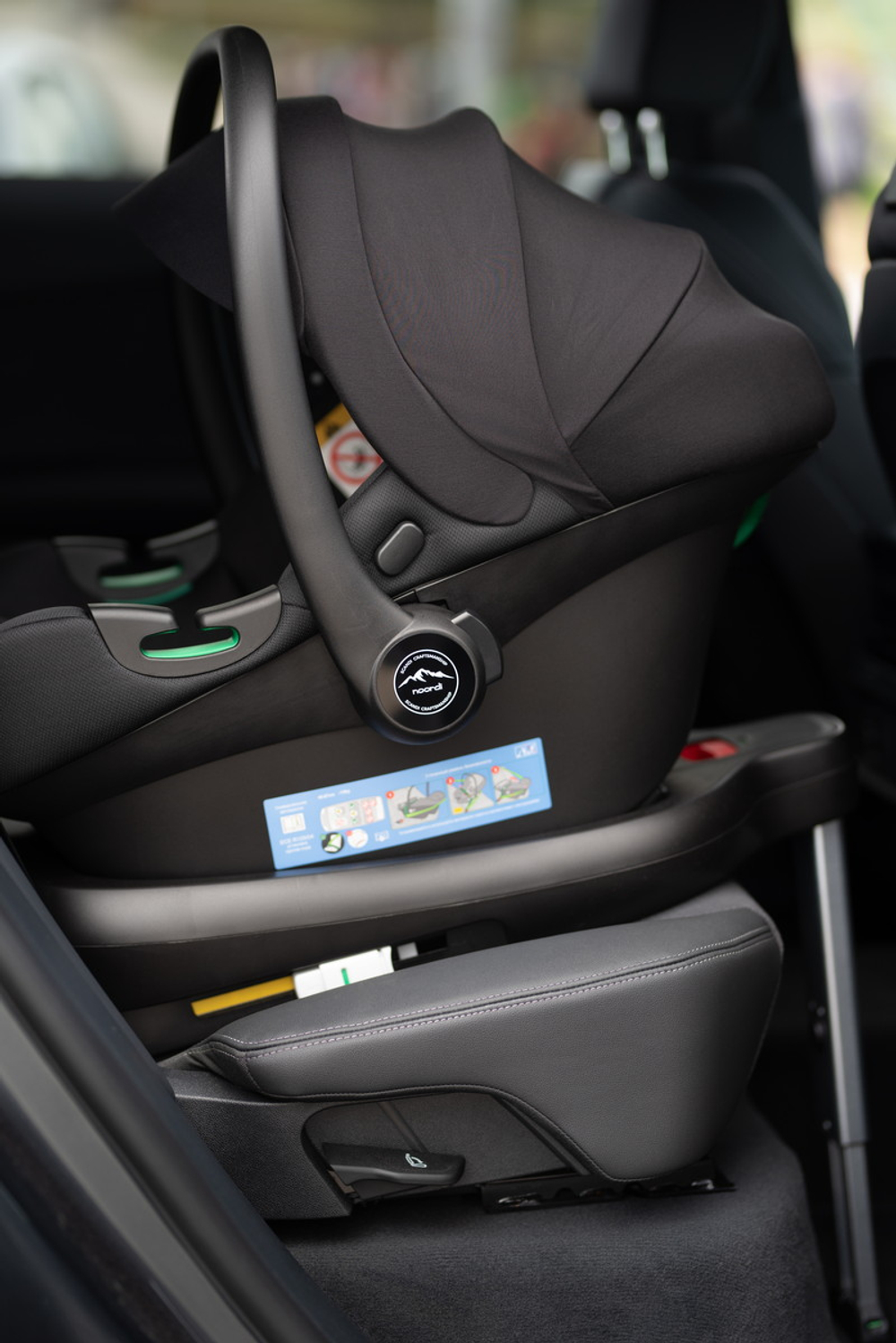 Детская коляска Noordi Aqua V2 3 в 1 с автокреслом Terra Edusky Black 1482619 Forest Green