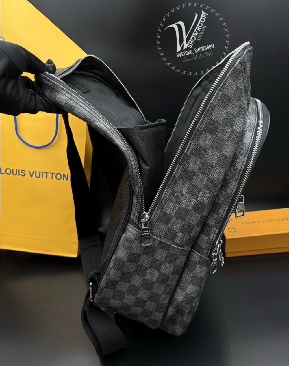 Рюкзак Louis Vuitton Michael Damier Graphite