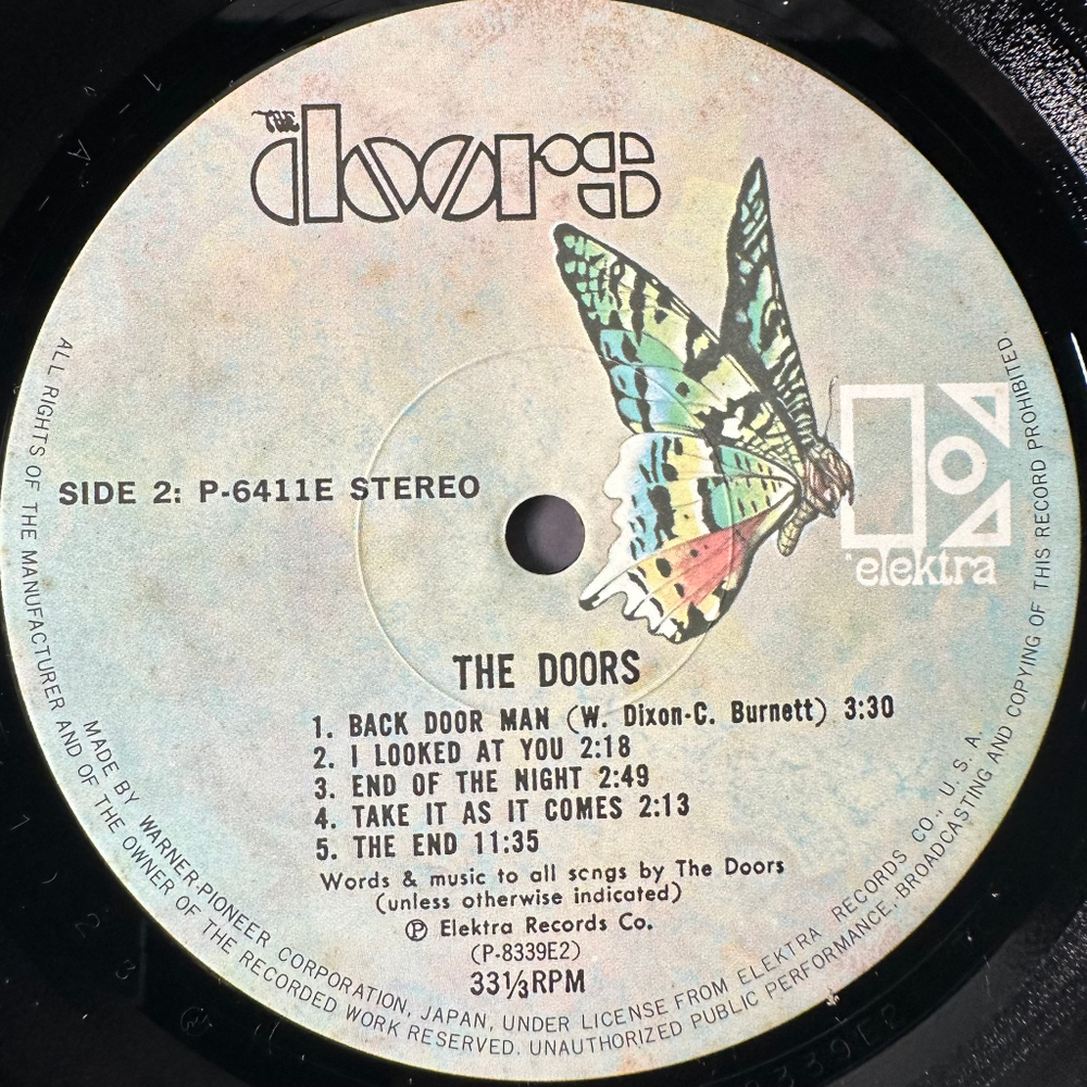 The Doors ‎– The Doors (Япония 1980г.)