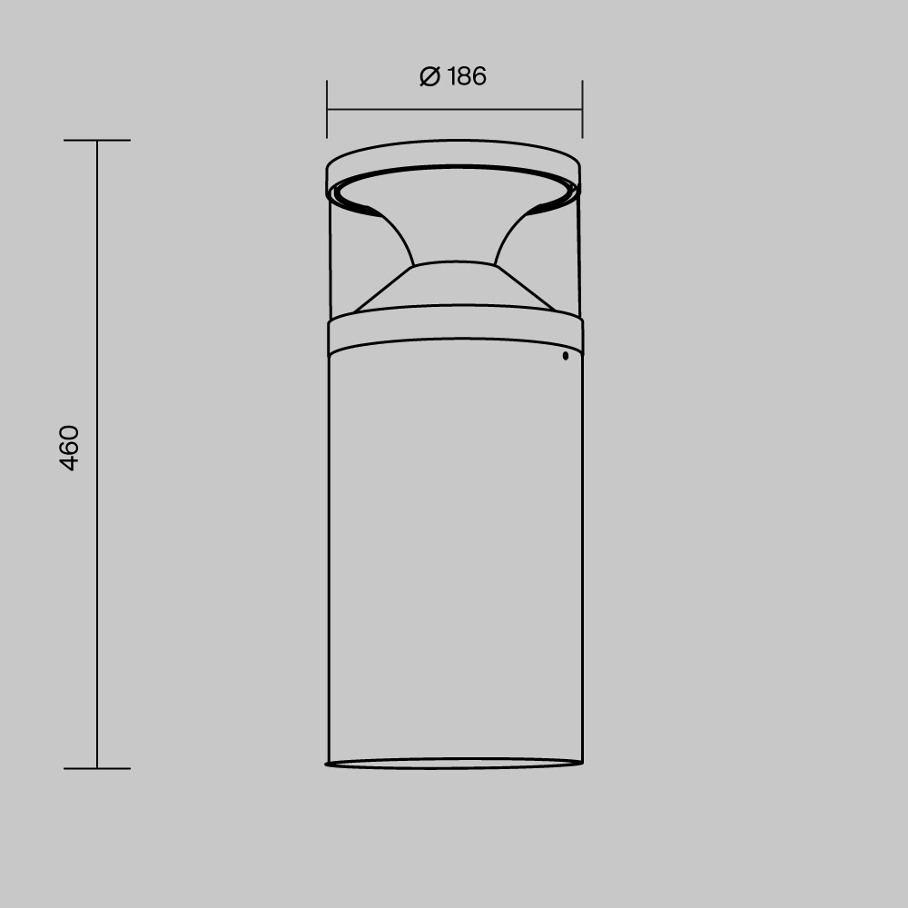 Ландшафтный светильник Outdoor O496FL-L21B3K1