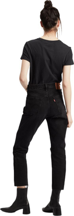 Джинсы Levis 501 Levi's Original CROP BLACK HEART черный