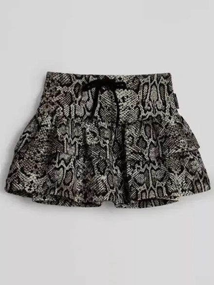 Юбка-шорты питоновая спортивная для девочки