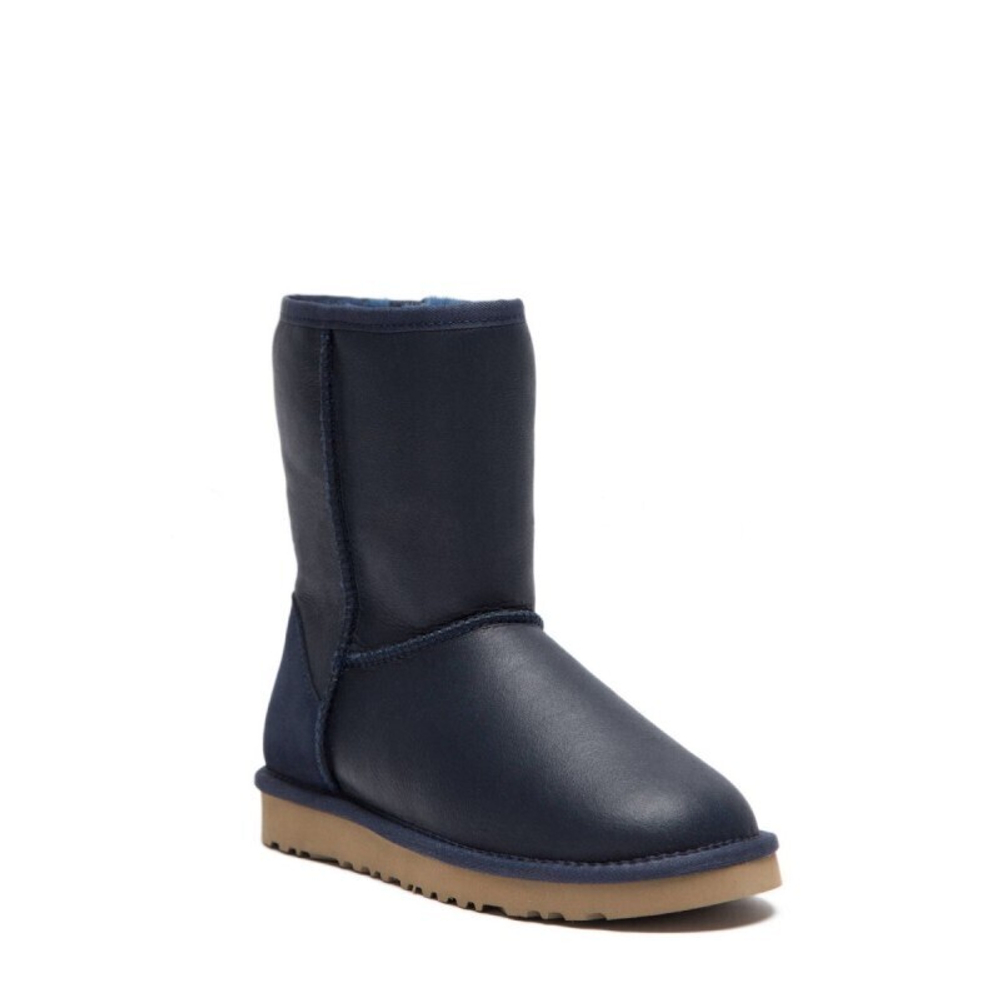 Угги Classic Short Metallic Navy
