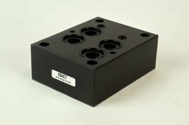 EB407 - Плита-переходник, Ду16 -&gt; Ду10, ISO 4401-07 -&gt; ISO 4401-05, CETOP07 - CETOP05, X и Y - заглушены