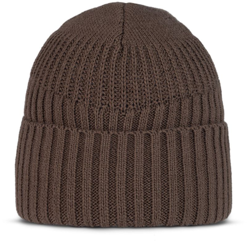 Шапка вязаная с флисом Buff Knitted & Fleece Band Hat Renso Brindle Brown Фото 1