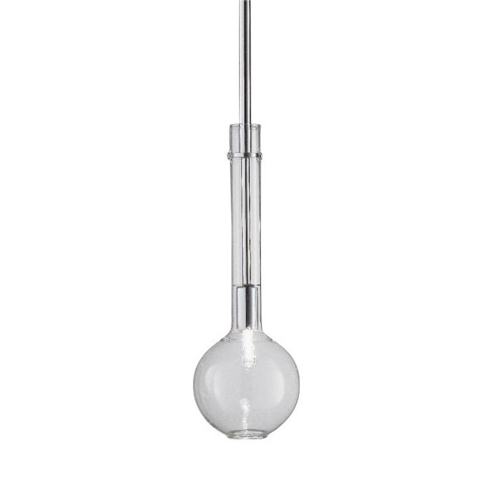 Подвесной светильник Selene Illuminazione Ampolla clear/chrome 2804-023002