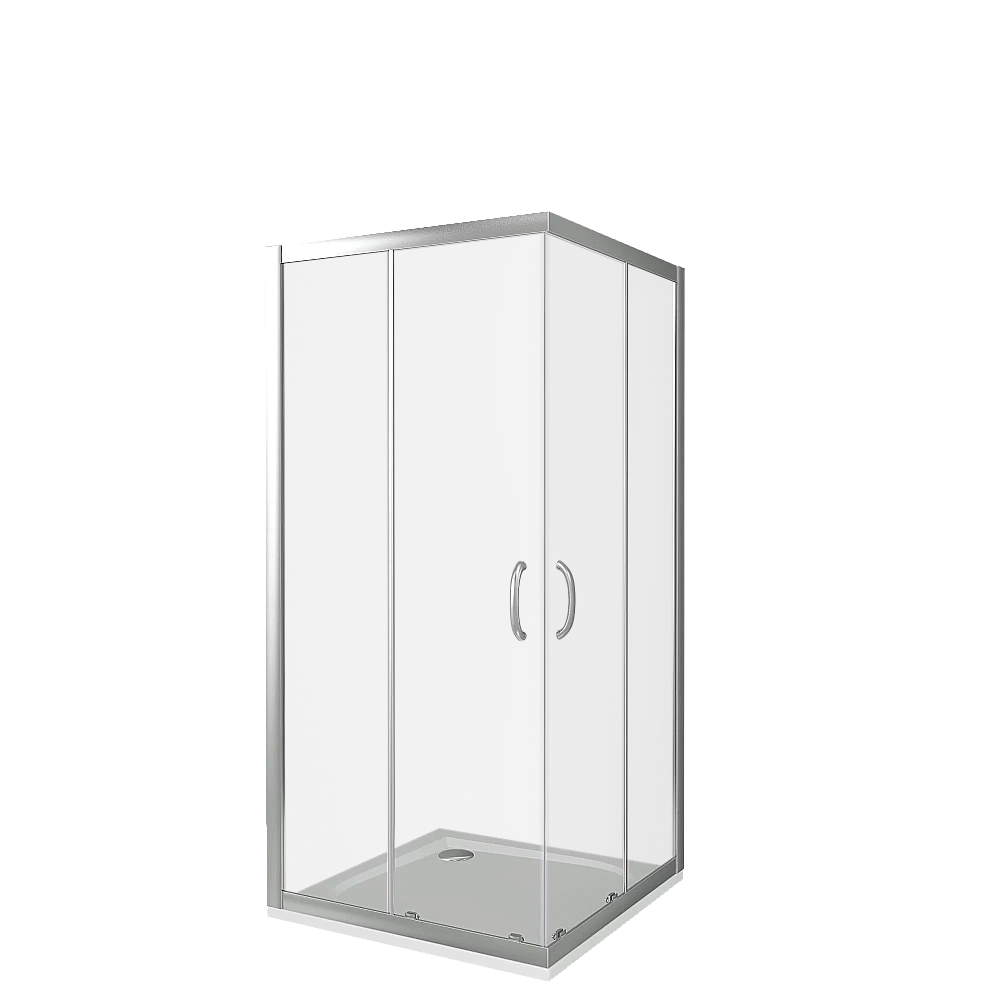 Душевой уголок Good Door INFINITY CR-120-90-C-CH стекло прозрачное/профиль хром