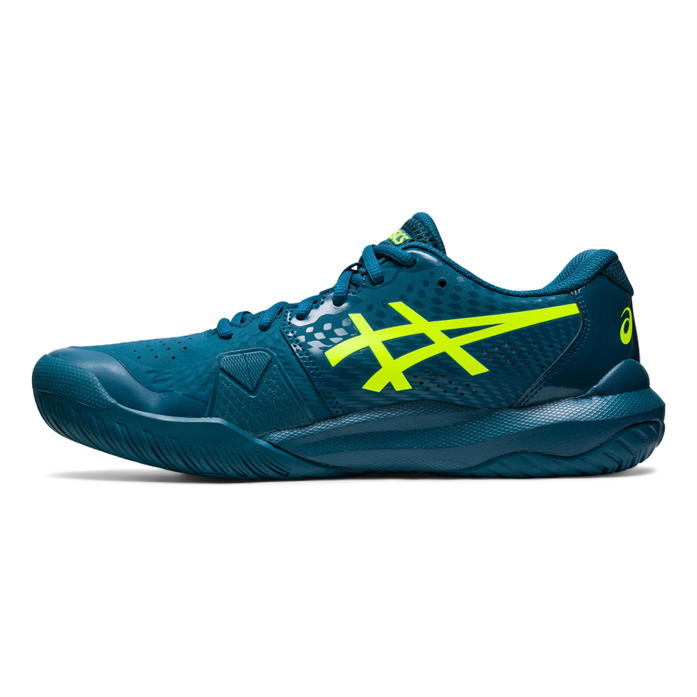 Мужские теннисные кроссовки ASICS Gel-Challenger 14 All Court Shoe Men - Petrol, Neon Yellow