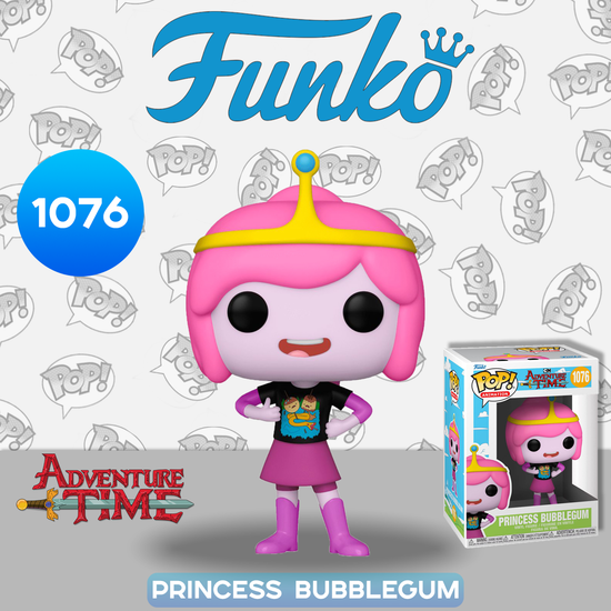 Фигурка Funko POP! Animation Adventure Time Princess Bubblegum (1076) 57786 / Фигурка Фанко ПОП! по мотивам мультсериала "Время приключений", Принцесса Бубльгум