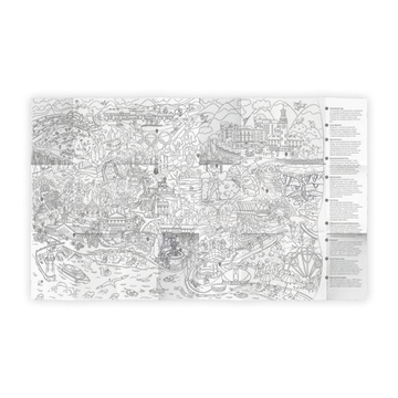 Карта-раскраска «Сочи»