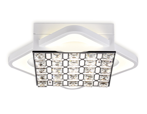 Потолочный светодиодный светильник с пультом FA122 WH белый 54W 300*300*100 (ПДУ РАДИО 2.4)