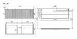 Тумба с раковиной Sancos Snob R 1.0 SNR1.0120SM/CN7006 Doha Soft