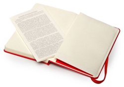 Блокнот для рисования Moleskine Classic Large 130х210мм 104стр красный (ARTQP063R)