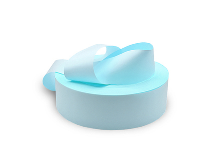 Плиссированная лента МАТОВАЯ 25/40 Светло-Голубая