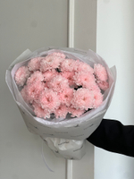 Букет из хризантемы в розовом оттенке