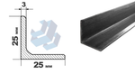 уголок 25х25х3.0 дл 6000