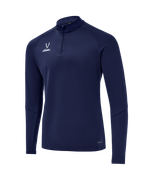Джемпер тренировочный JÖGEL PREMIER PerFormDRY Training 1/4 Zip Fleece Top, темно-синий
