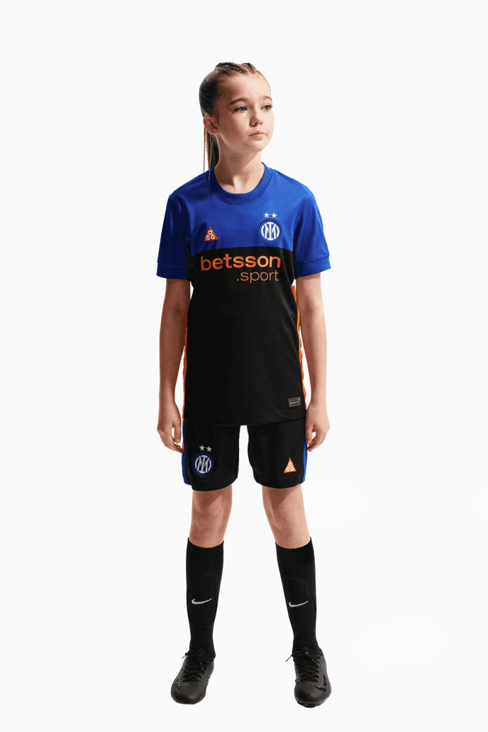 Шорты Nike Inter Milan x ACG 25/26 4th Stadium Junior - черный