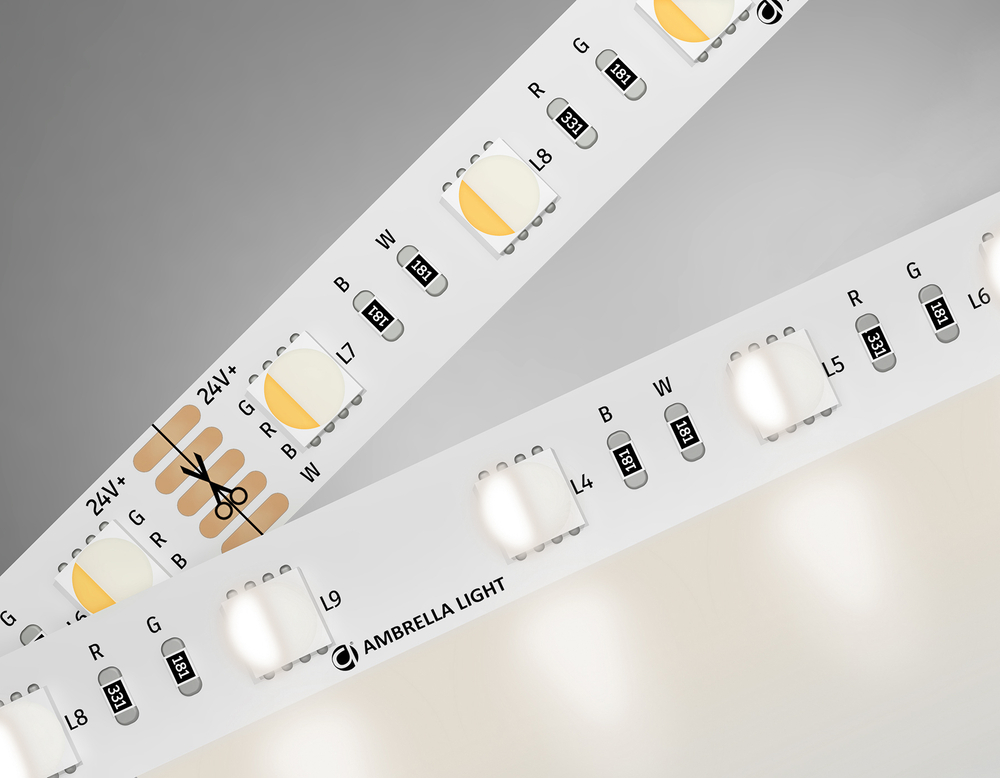 Светодиодная лента GS4402 5050 60Led /10W m/ 24V IP20 RGBW+4500K 5m (5 конт.)