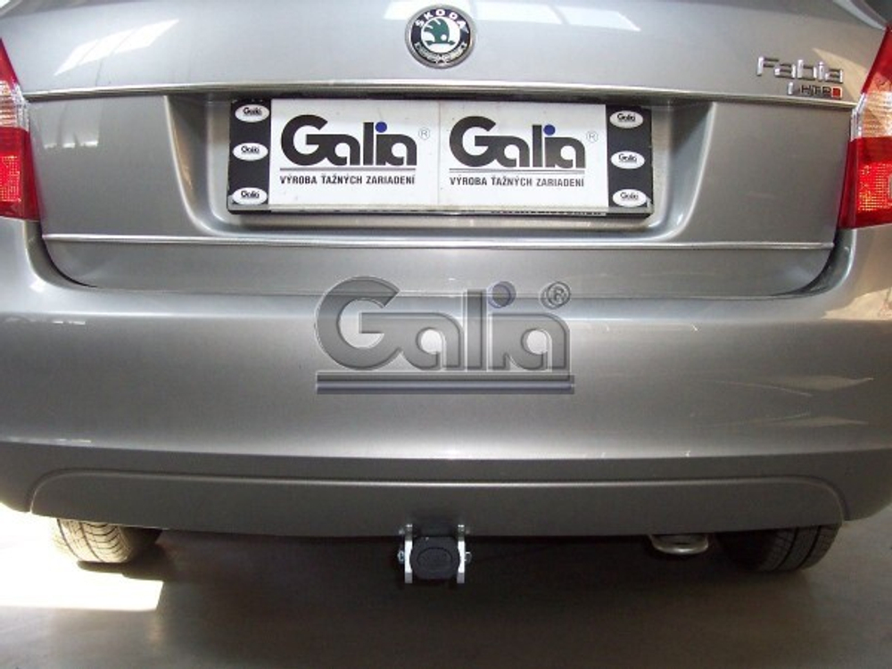 Фаркоп оцинкованный Galia S082A для Skoda Fabia седан/универсал 2000-2014(паспорт и сертификат в комплекте)(без электрики)