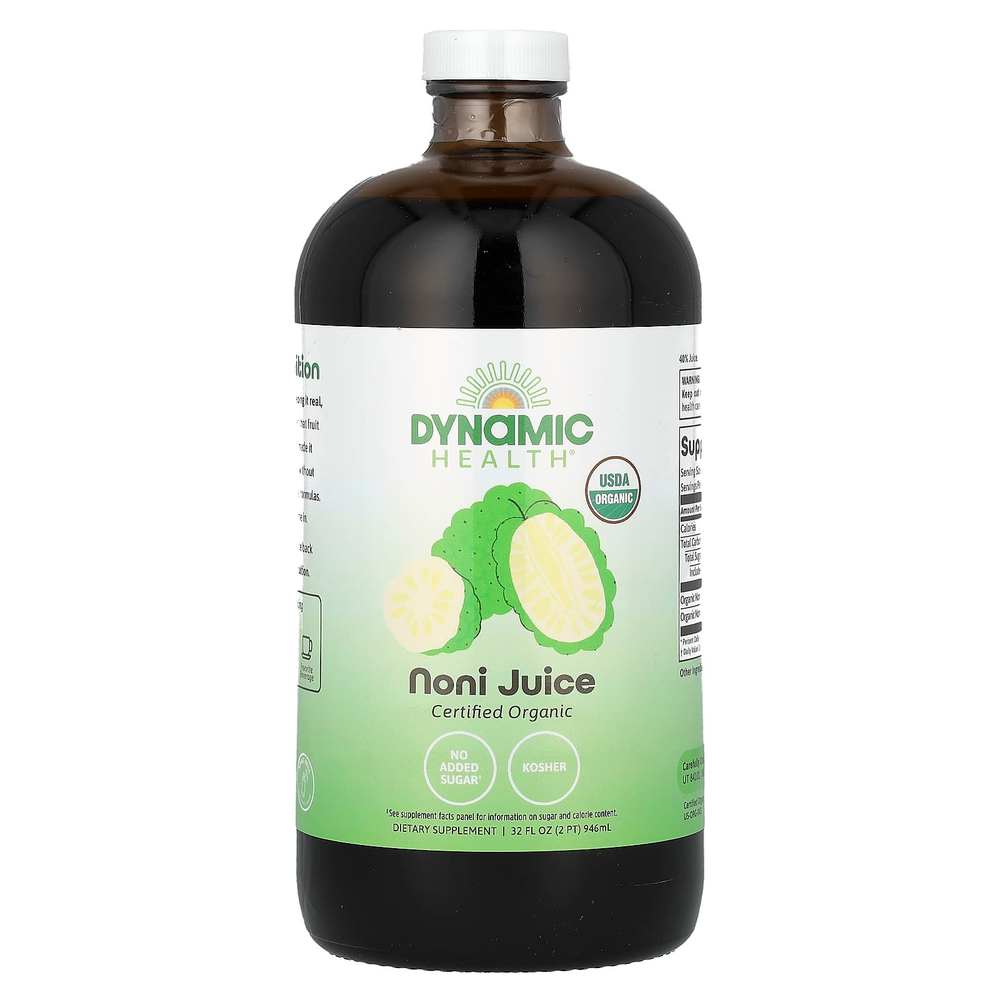 Dynamic Health, Сок нони, стакан, 946 мл (32 жидк. Унции)
