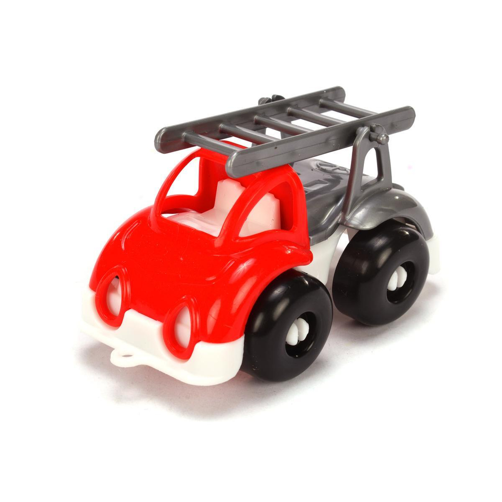 Машинка пожарная "Вжух в городе" 10 см (КНОПА)