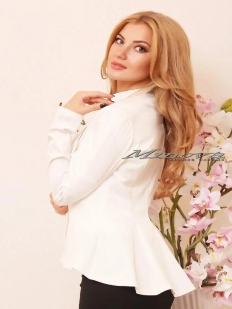 Пиджак 1004-белый Minova