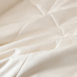 Велюровое покрывало в клетку с наволочками OVL033