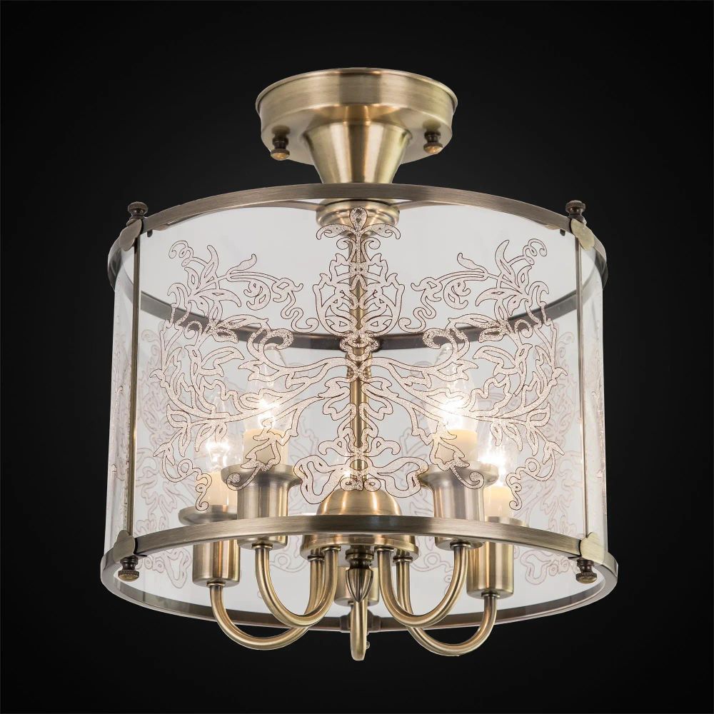 Citilux Версаль CL408253 Люстра потолочная Бронза