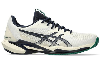 Мужские кроссовки теннисные Asics Solution Speed FF 3 Clay - кремовый/полночный