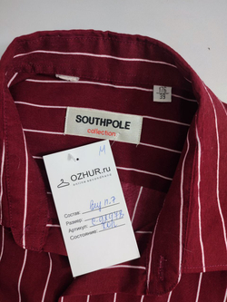 Рубашка Southpole в полоску 54 размер