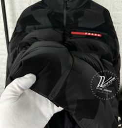 Пуховик Prada Хаки