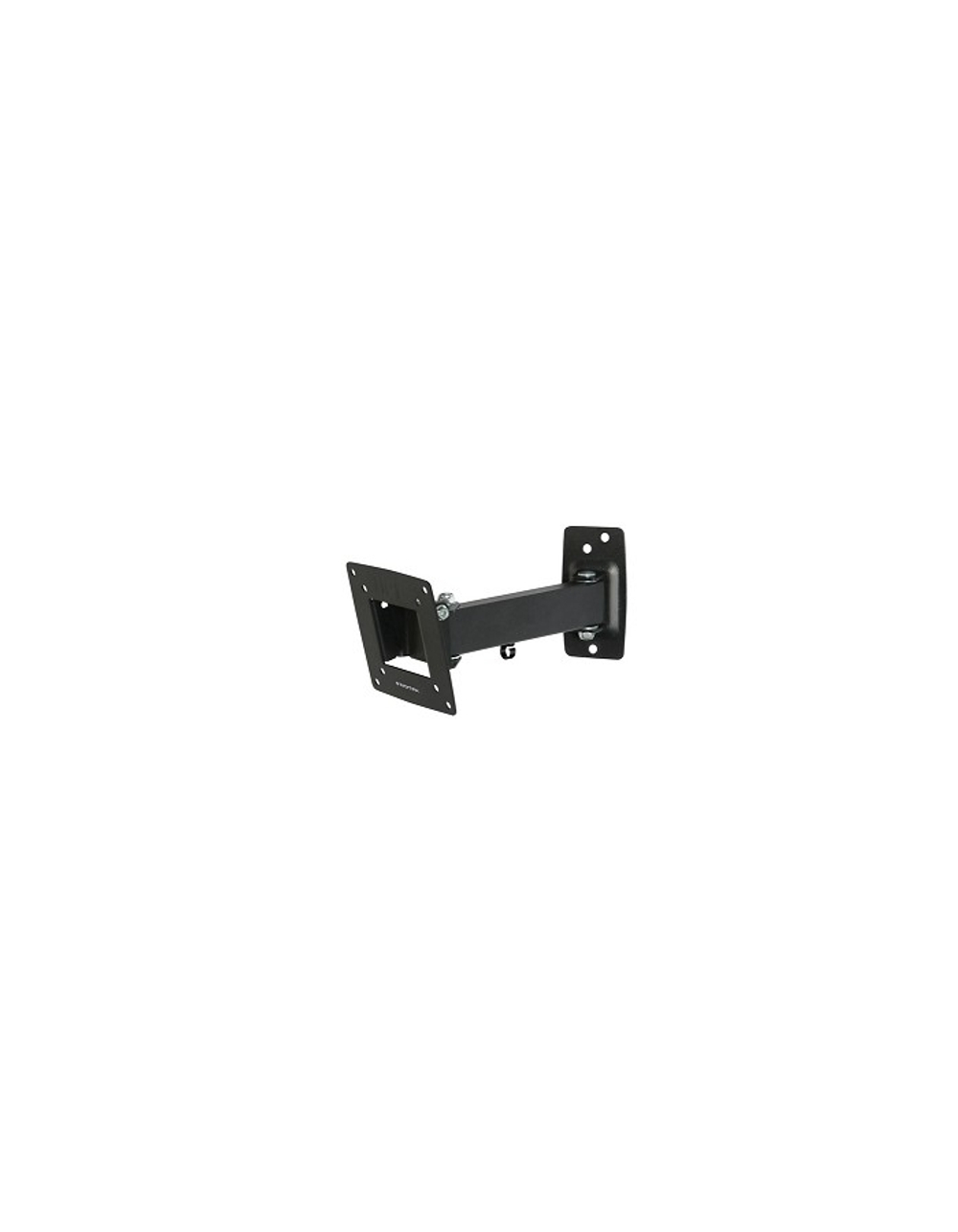 Kromax OPTIMA-103 black (Кронштейн для LED/LCD телевизоров 10"-28", max 25 кг, настенный, 3 ст свободы, наклон +5°-12°, поворот ±90°, от стены 68.5-225 мм, max VESA 100x100 мм)