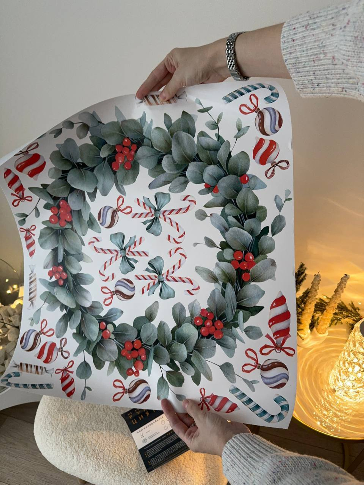 Венок из эвкалипта