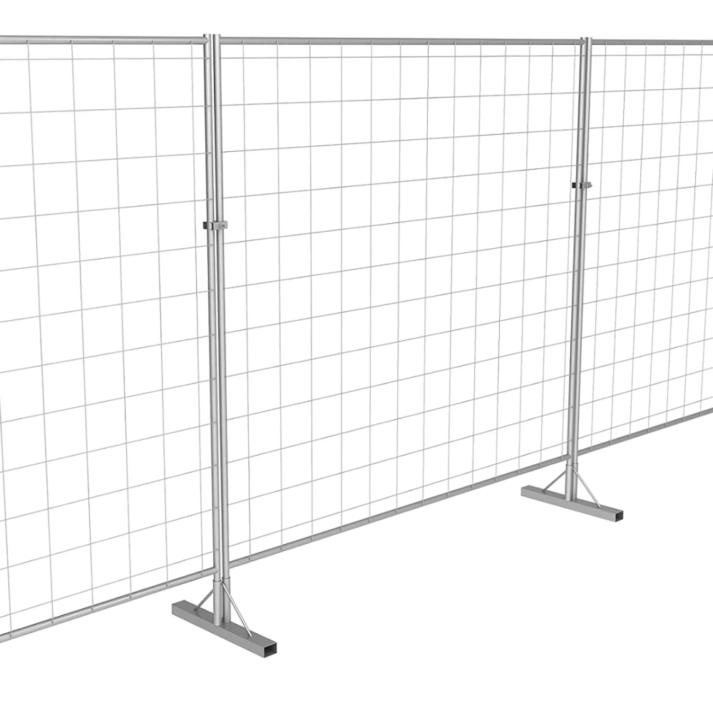 Инвентарное строительное ограждение ИСО Стандарт 1820, порошковая окраска