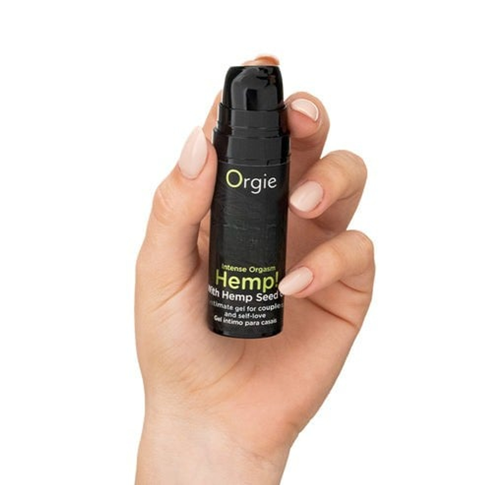 Возбуждающий гель Orgie Hemp! Усилитель оргазма! Intense Orgasm, 15 мл
