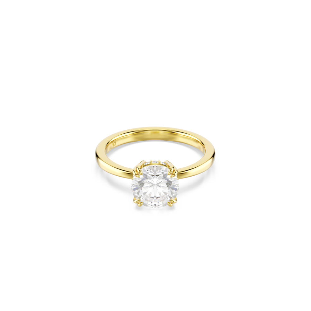 STILLA:RING RND WHITE/GOS 52