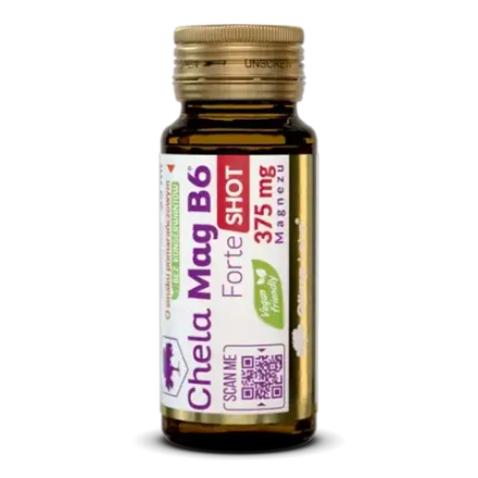 Olimp Chela Mag B6 Forte Shot - Сок, со вкусом апельсина, стеклянная ампула, 25 мл