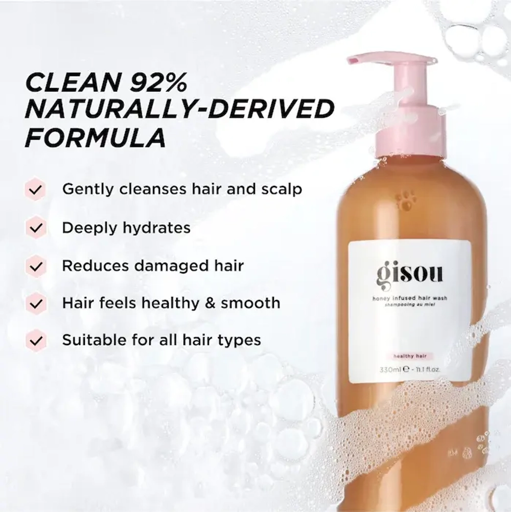 Gisou Honey Infused Hair Wash 330ml