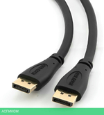 Кабель Cablexpert DisplayPort CC-DP-6, v1.1, 1.8м, 20M/20M, черный, экран, пакет