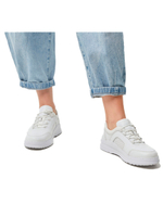 Кроссовки женские AMPAR TERA из натуральной кожи, белый, 40