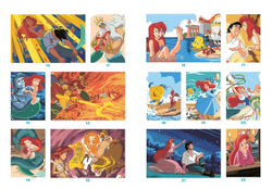 Раскраска по номерам Coloriages mysteres Disney - Специальный фильм: Русалочка - La Petite Sirene, 112стр. (предзаказ 01.04.2025)