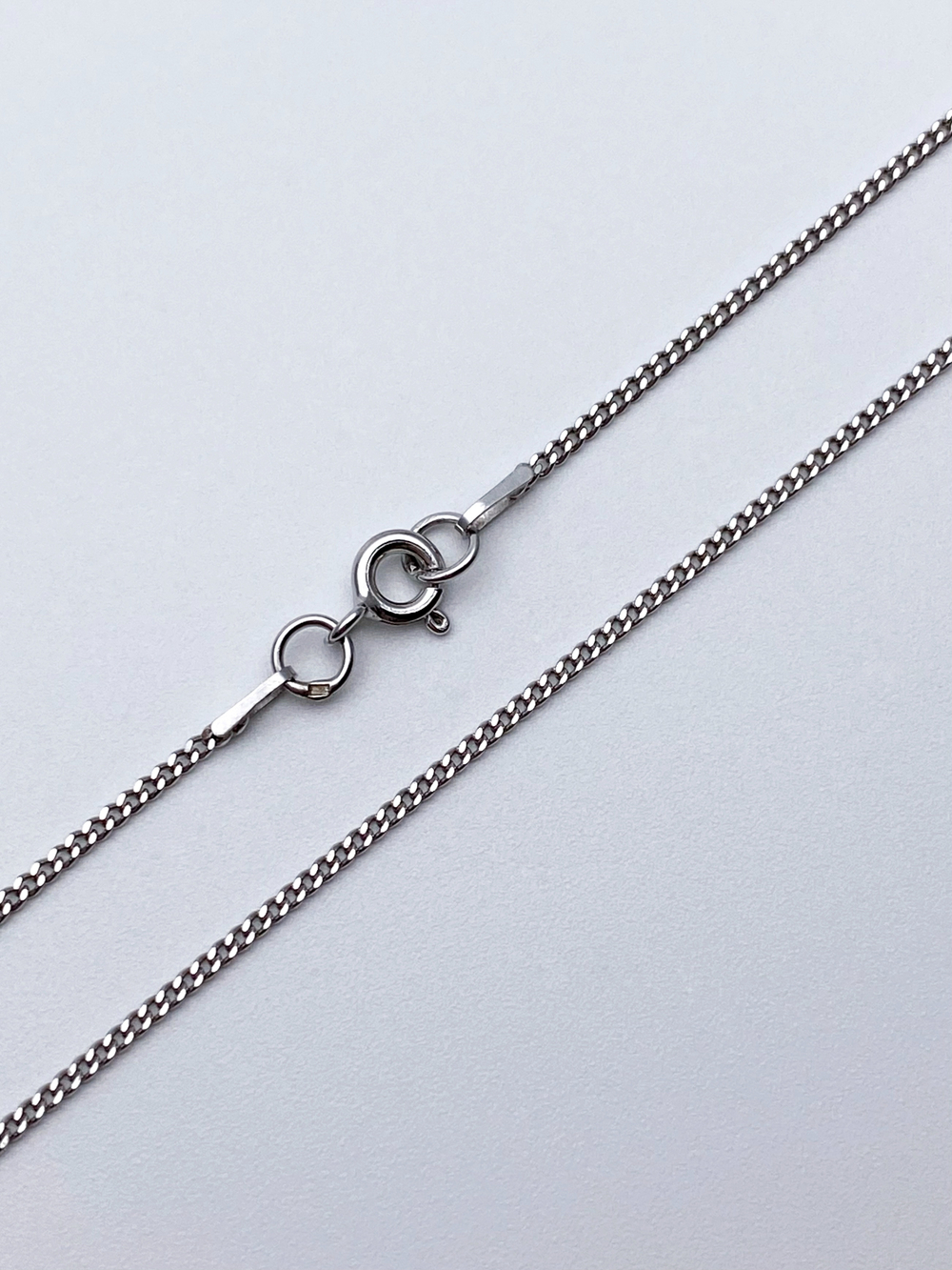 Цепь из серебра/Панцирь/Родий