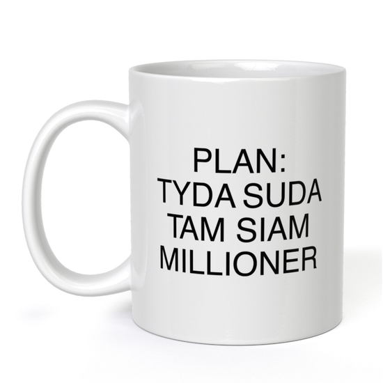 Кружка керамическая Plan tuda suda, 330 мл