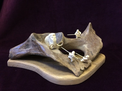 Композиция "Охота на мамонта" малая