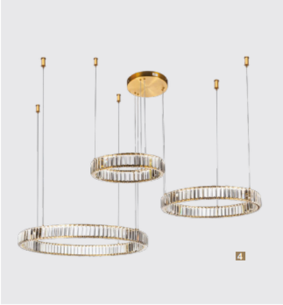 Люстра Vesta Trio (латунный)