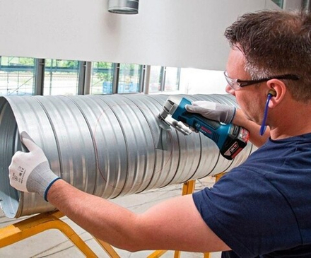 Ножницы аккумуляторные BOSCH GSC 18V-16 листовые без АКБ и ЗУ 0601926200