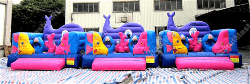 Коммерческий надувной батут "Морское царство 2"